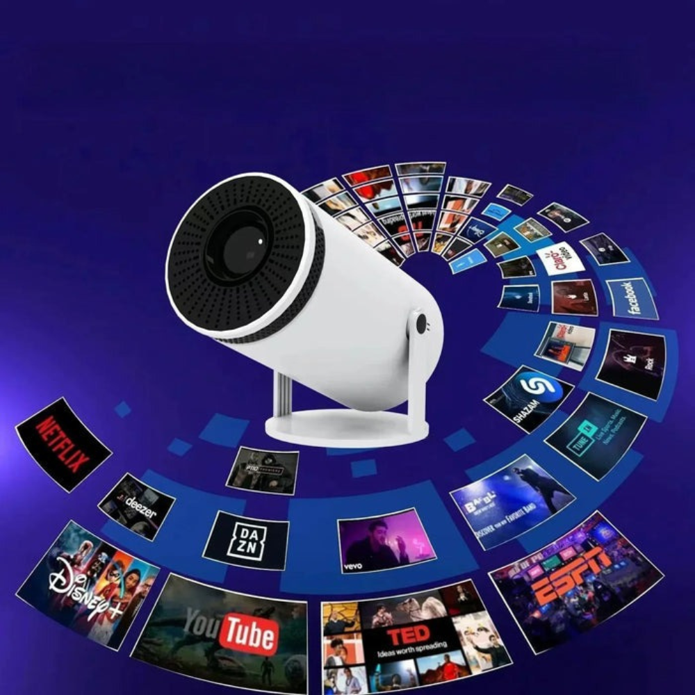Proiector Cinema Profesional 4K – LANSARE 2025
