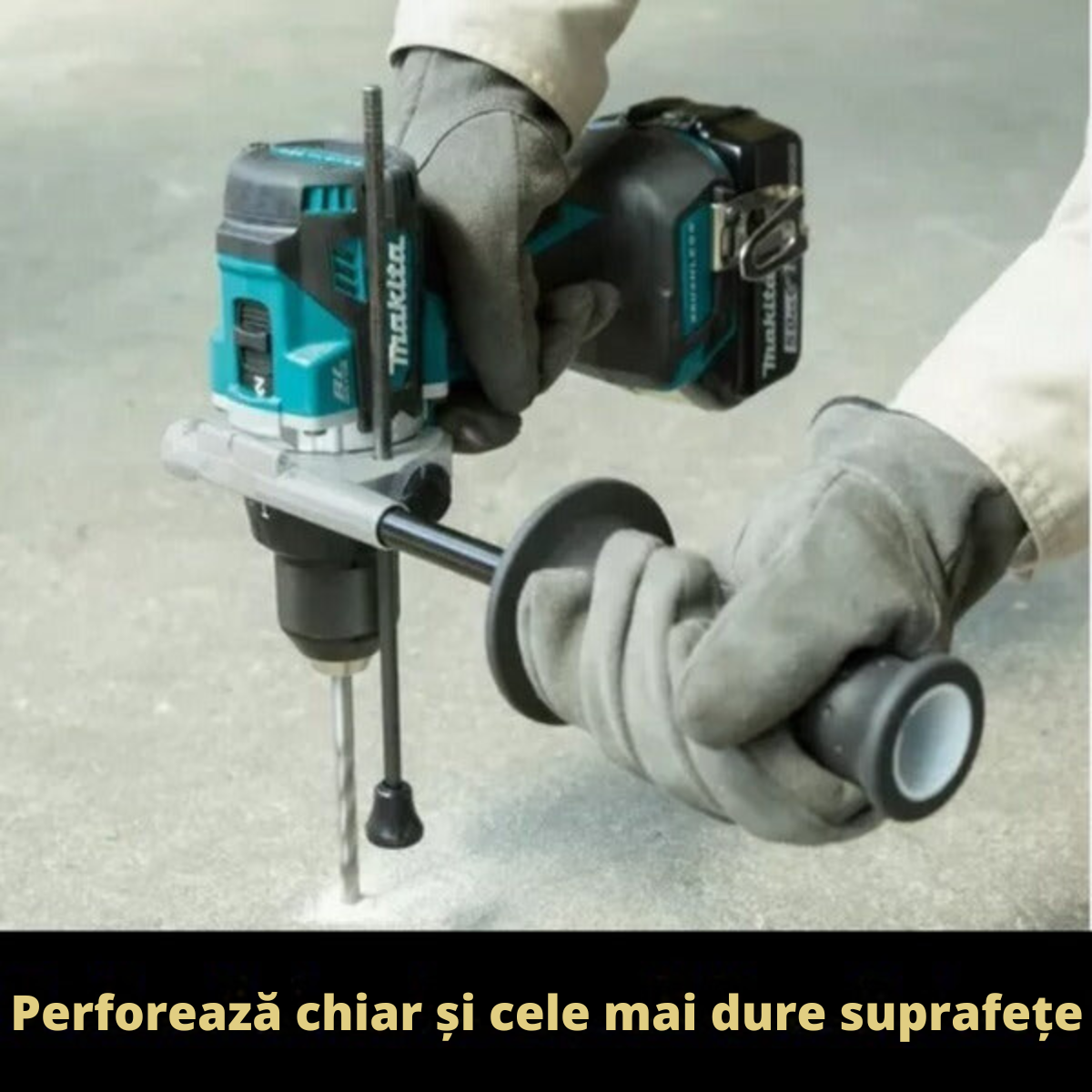 KIT ORIGINAL: Burghiu cu impact puternic + 45 ACCESORII + 2 BATERIE 48v - SUPER PROMOTIE ⏰