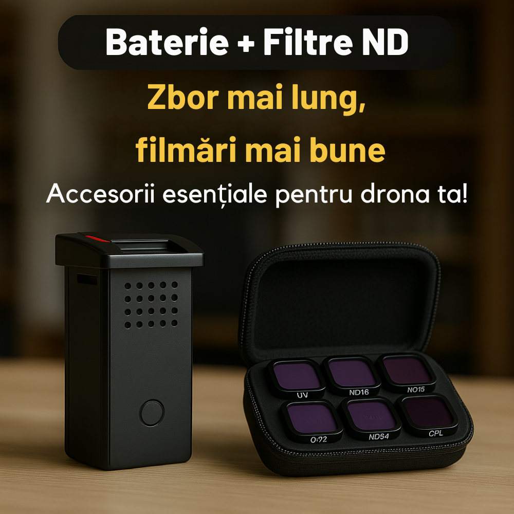 Baterie + Filtre ND