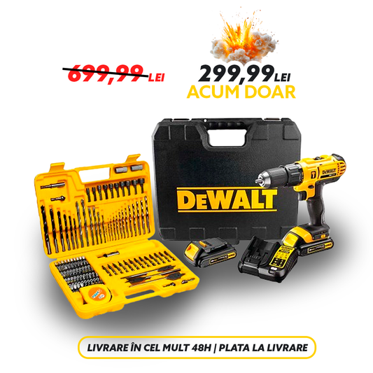 Kit Original DWT Burghiu cu Impact Puternic